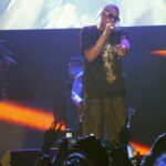 Jay-Z performing onstage