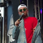 Mac Miller performs onstage at the splash! Festival in 2017.