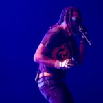 Offset performing onstage at Clout Festival 2024