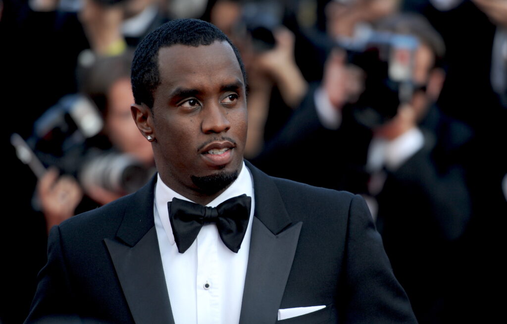 Sean Combs on the red carpet at the 2012 Cannes Film Festival