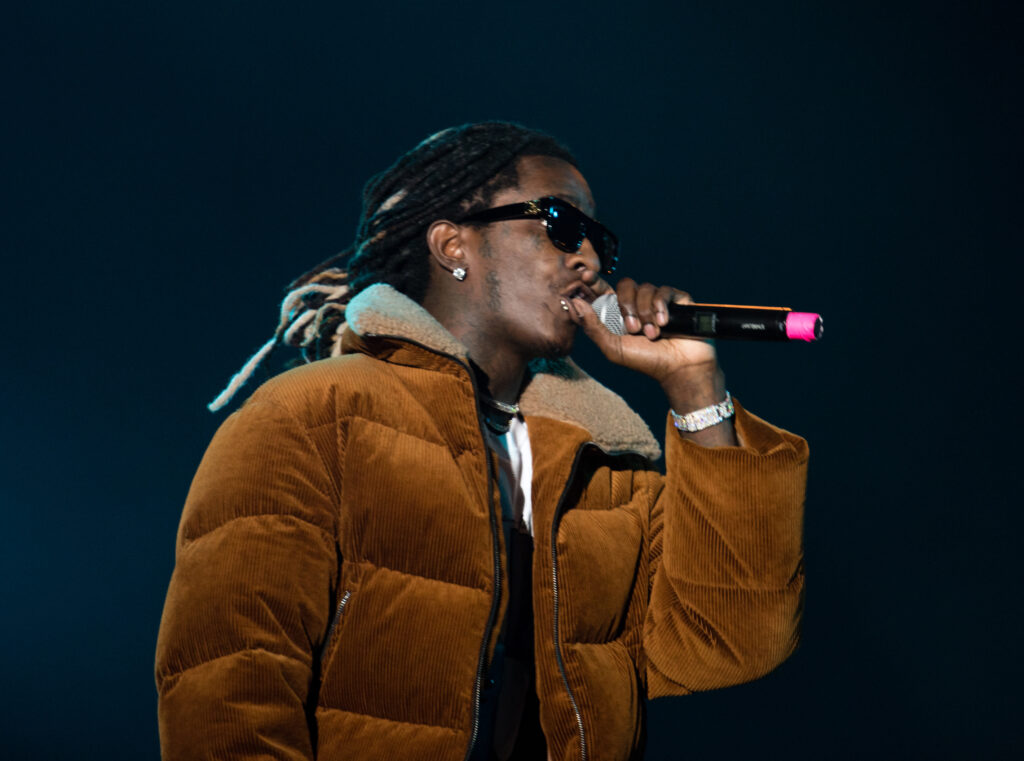 Young Thug performing live onstage at Openair Frauenfeld in 2019