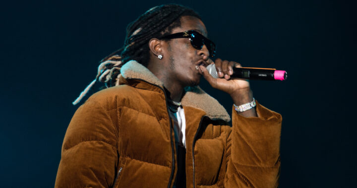 Young Thug performing live onstage at Openair Frauenfeld in 2019